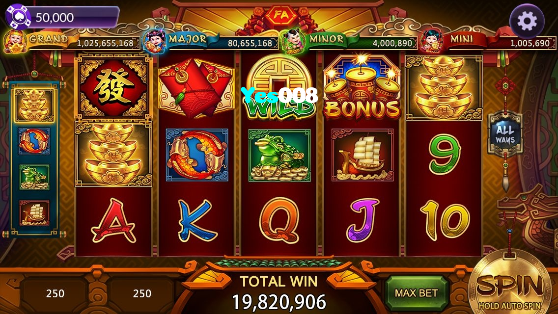 Yes008 casino presented on mobile device in Pakistan with slots and live games